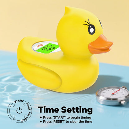 Digital Baby Bath Thermometer with 3 Color Display and Temperature Alert