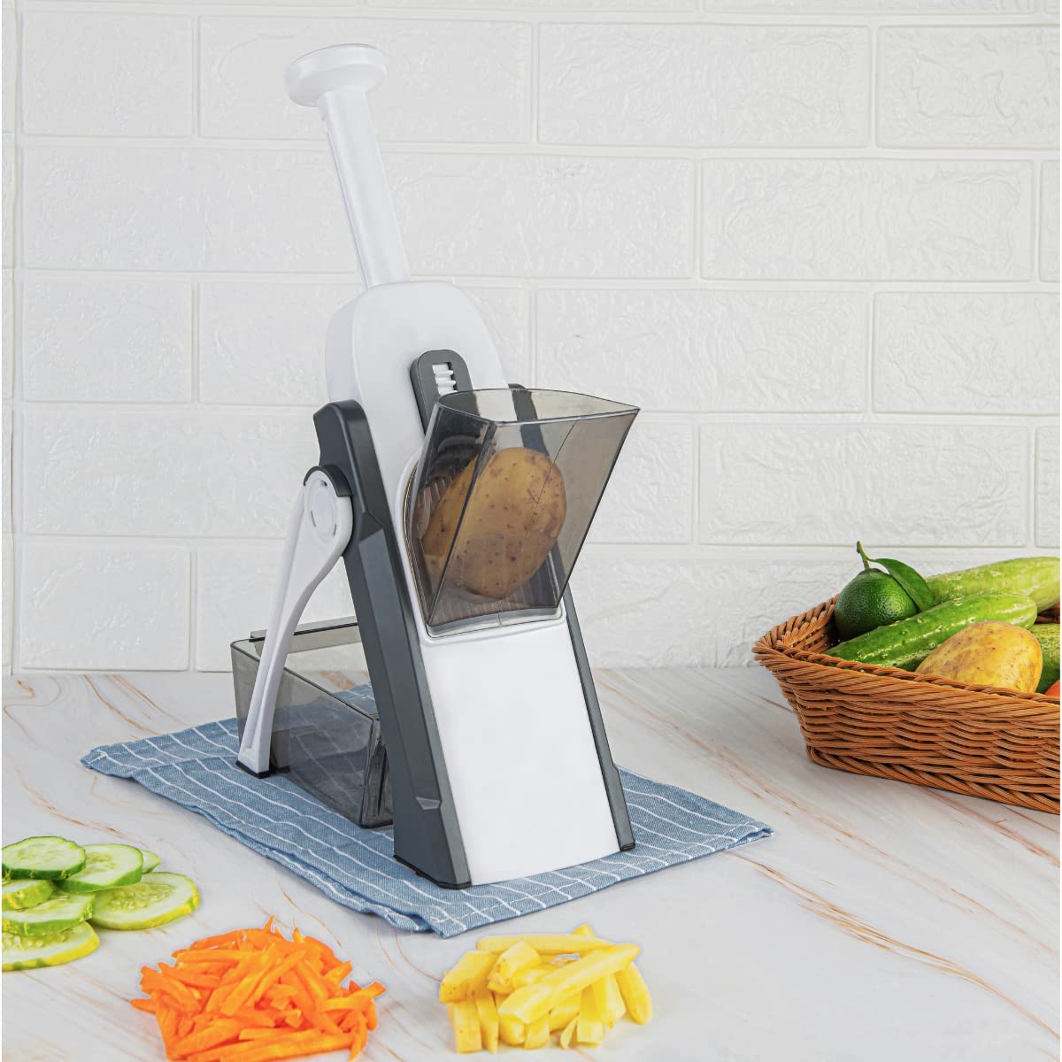 Multi-Functional Vegetable Slicer for Effortless Meal Prep