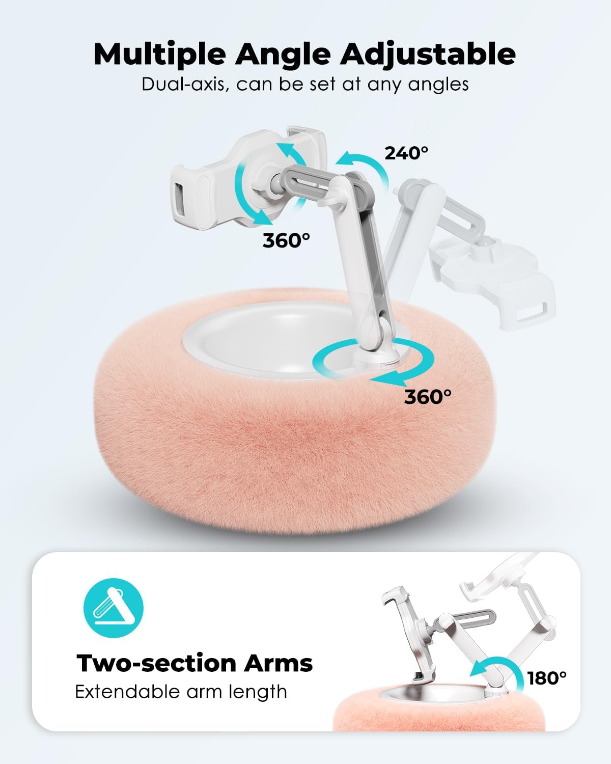 Versatile Tablet Rest for Hands-Free Viewing