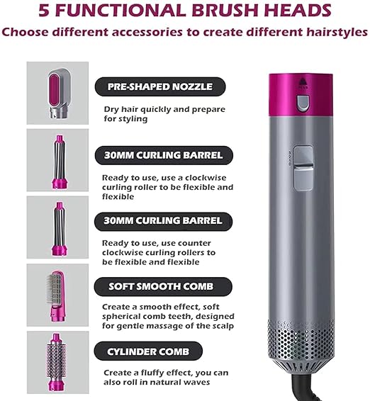 5-in-1 Hair Styling Tool for Curls