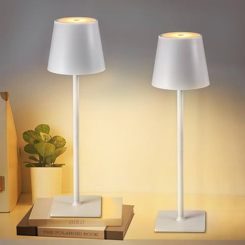 Rechargeable LED Desk Lamp with Dimmable Feature, Scandinavian Style