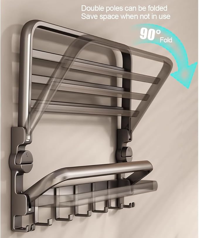 Stylish and Practical No-Drill Storage Solution