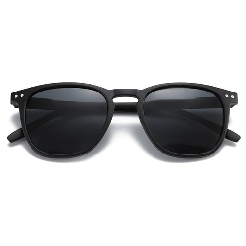 Unisex Round Polarized Sunglasses in Vintage Retro Style