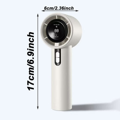 Portable Rechargeable Fan – Handheld Design for On-the-Go Use