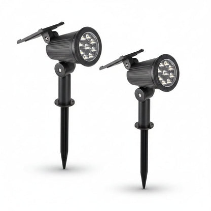 RGB Solar Spotlights for Trees and Outdoor Decoration – Set of 2