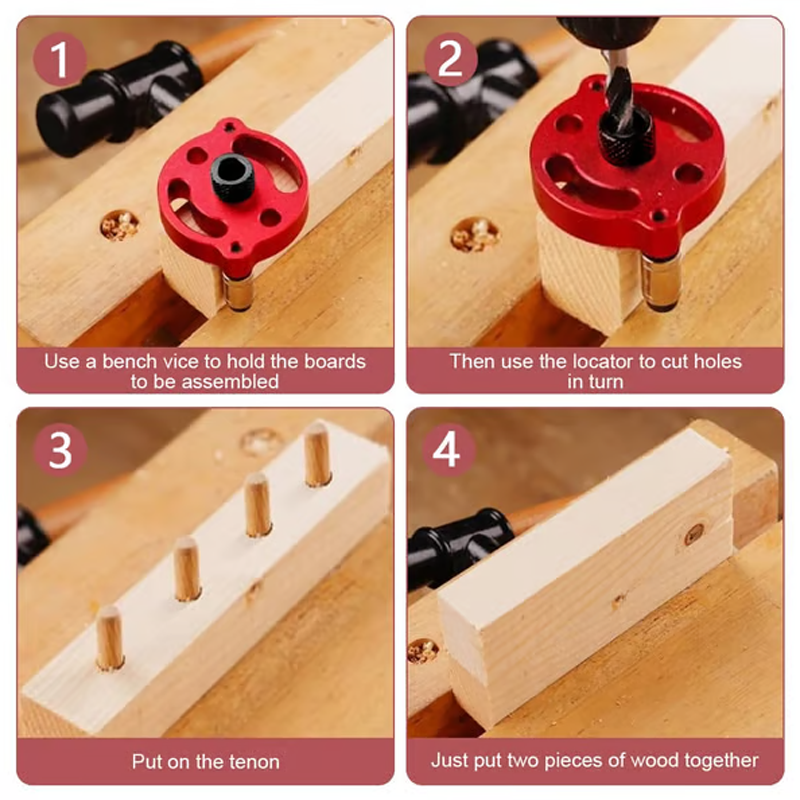 Ultimate Self-Centering Drill Guide for Woodworking Projects