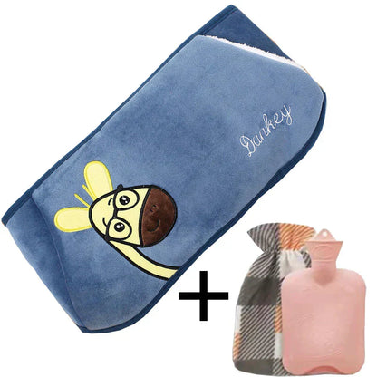 Reusable Plush Heating Pad with Hip Support