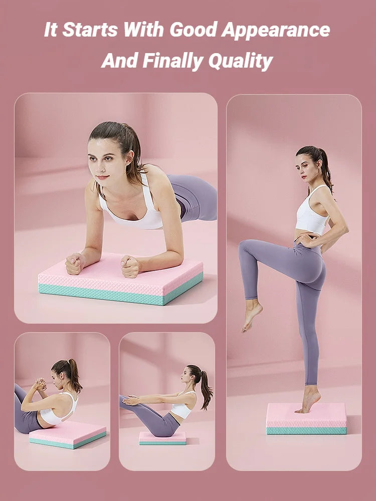 Balance Training Pad – Non-Slip EVA Foam Mat for Stability and Yoga | 40 × 33 × 5 cm