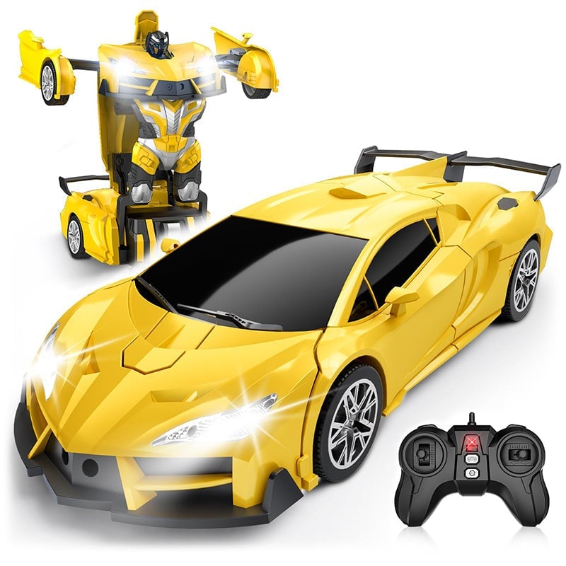 Transforming RC Racer with Robot Features | 2.4GHz Control