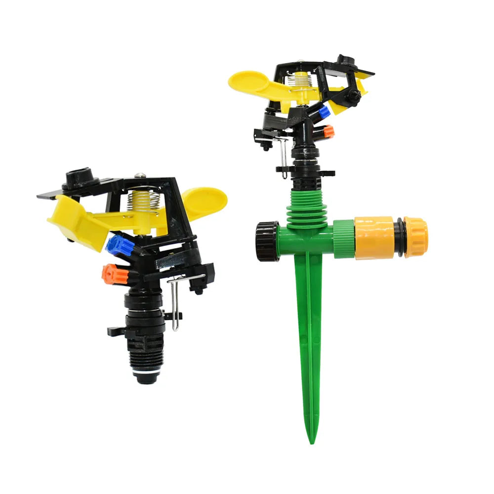 360° Garden Sprinkler with 1/2" Outer Thread | Coverage Area 5–12 m