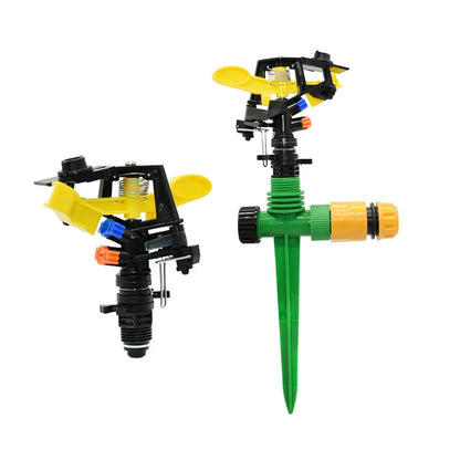 360° Garden Sprinkler with 1/2" Outer Thread | Coverage Area 5–12 m