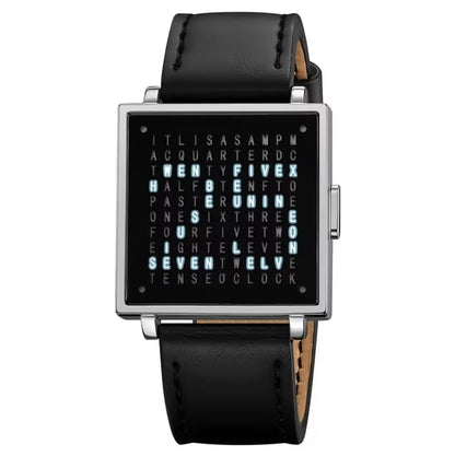 Stylish Text Display Watch for Every Occasion