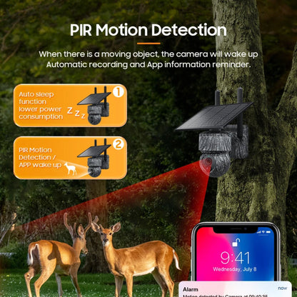 4G Solar Wildlife and Trail Camera for Outdoor Use in the UK
