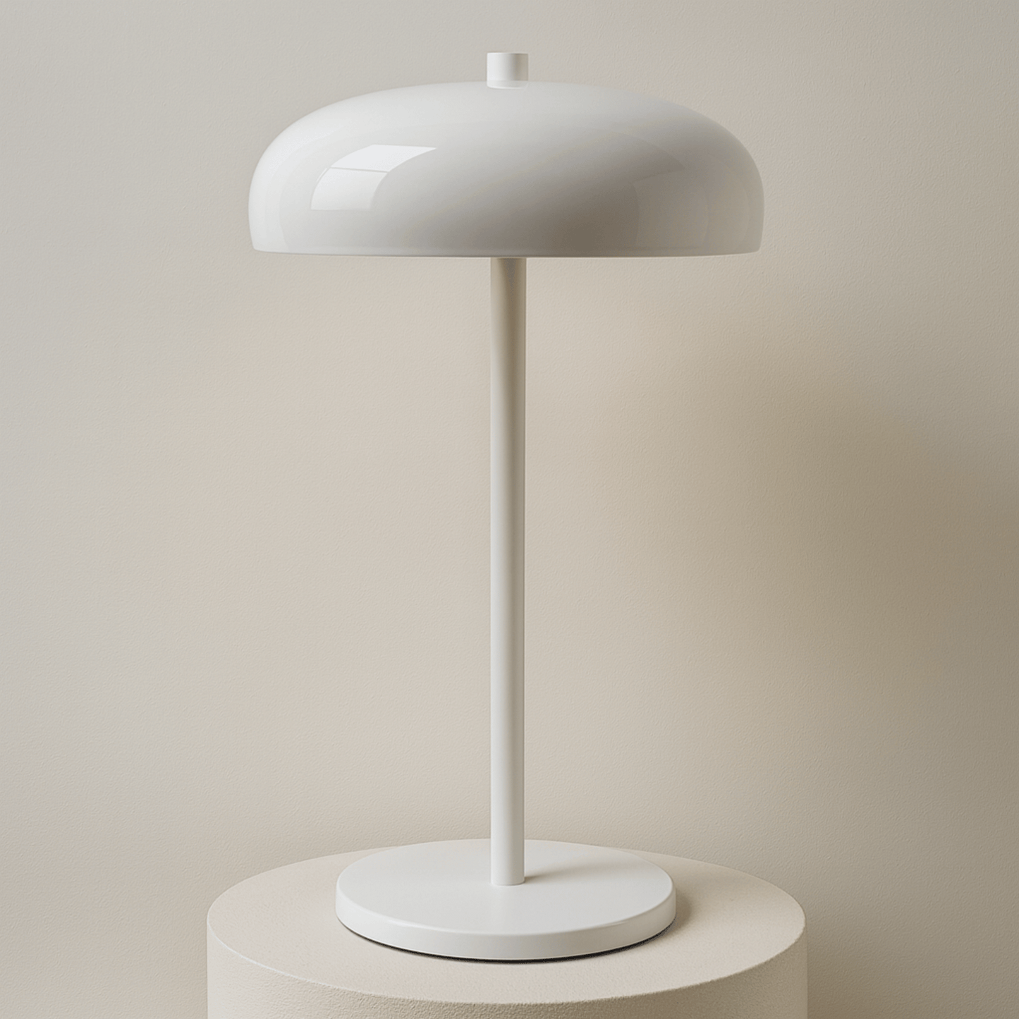 Touch-Controlled Table Lamp with Rechargeable Design