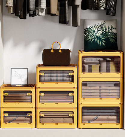 Versatile Collapsible Clear Storage Organizer