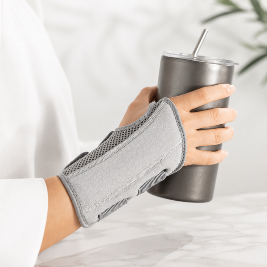 Flexible Splint for Thumb and Wrist Support - Adjustable Stabilizer