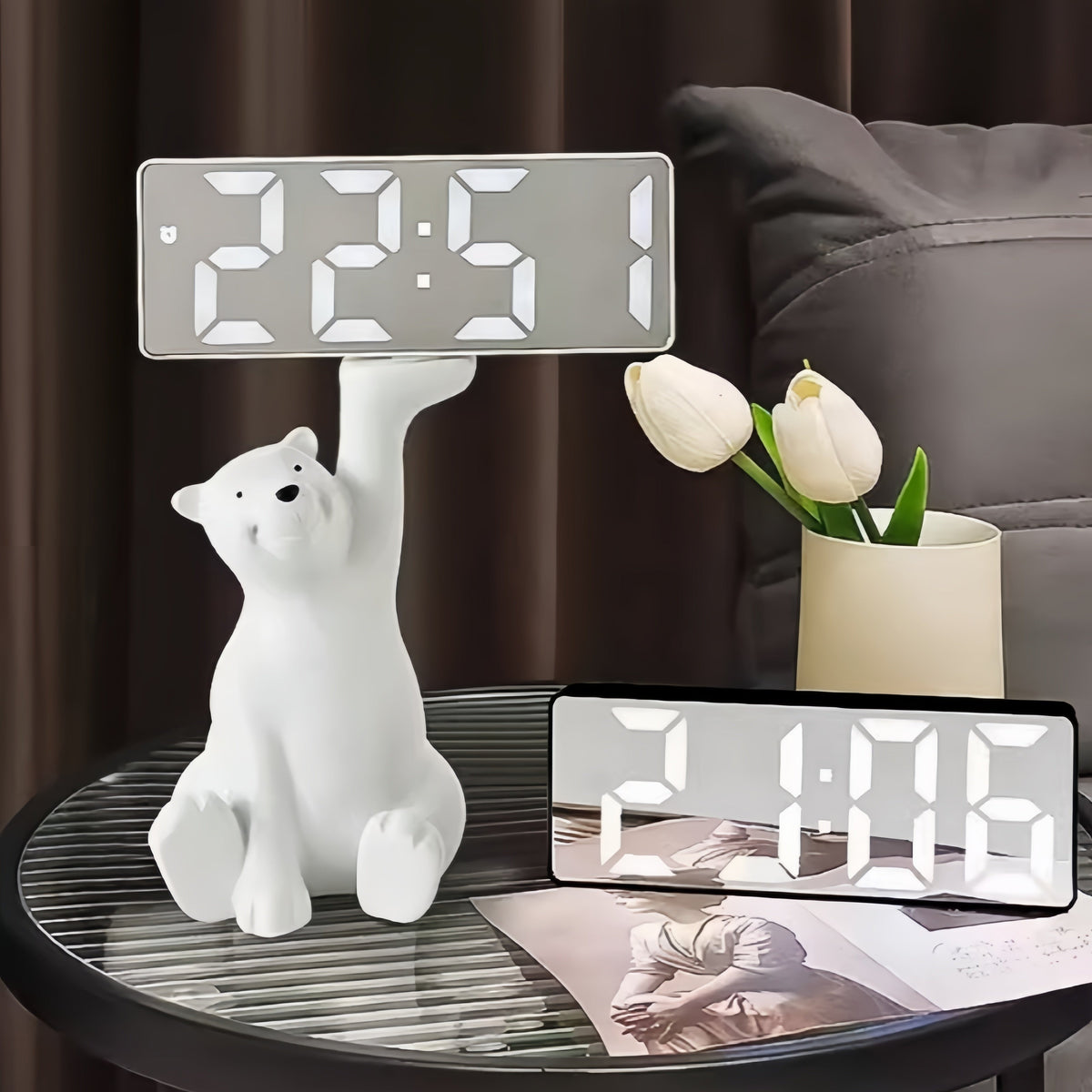 Gentle Light Alarm Clock with Snooze Feature for a Calm Morning