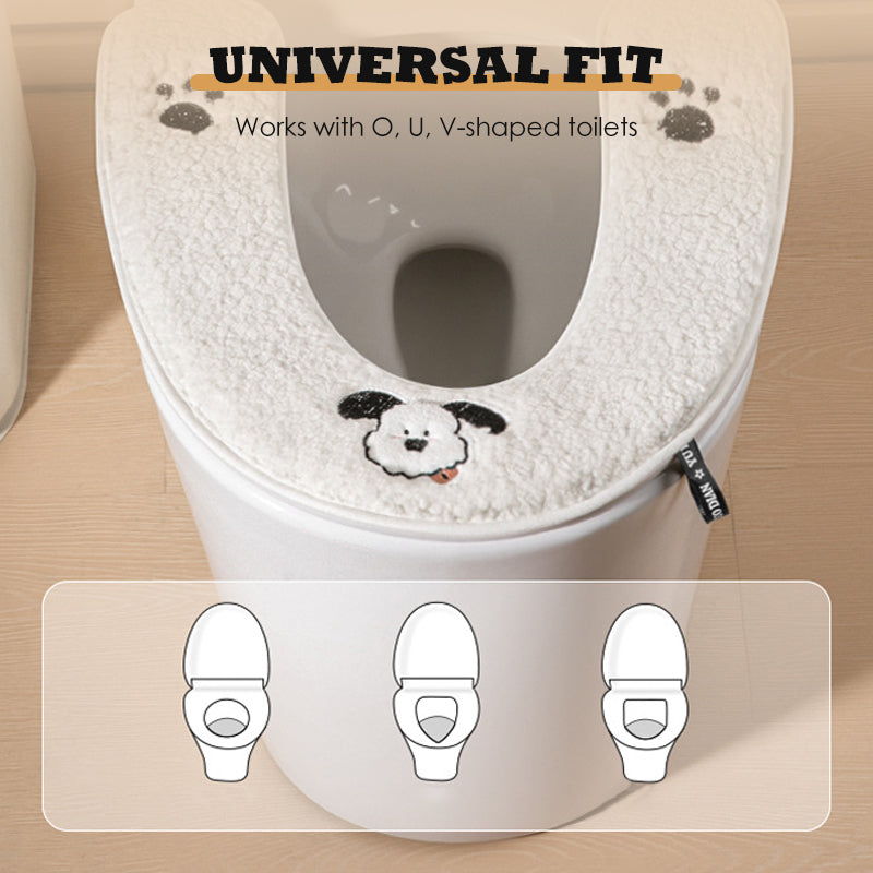 Say Goodbye to Cold Toilet Seats - Cozy Toilet Seat Cushion