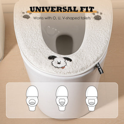 Say Goodbye to Cold Toilet Seats - Cozy Toilet Seat Cushion