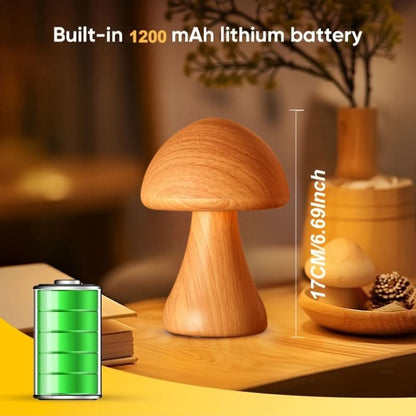 Dimmable Table Lamp in Mushroom Shape