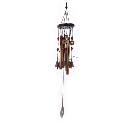 Large Wind Chime with Hollow Metal Tubes & Bells for Garden, Balcony, Patio Decor