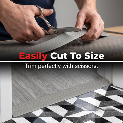Self-Adhesive Floor Transition Strip | Durable PVC Doorway Solution