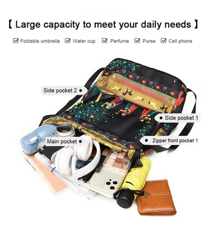 Expandable Travel Backpack with Versatile Storage