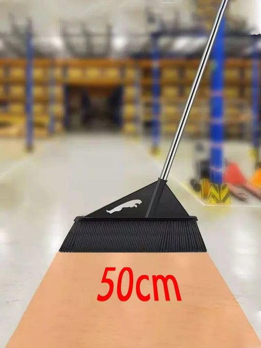 50 cm Garden Broom | Long Handle Sweeper | Durable Outdoor Brush for Yard, Garage, and Pathways