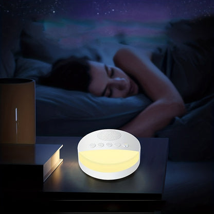 White Noise Therapy Machine – DreamWave Sound Relaxation with Timer