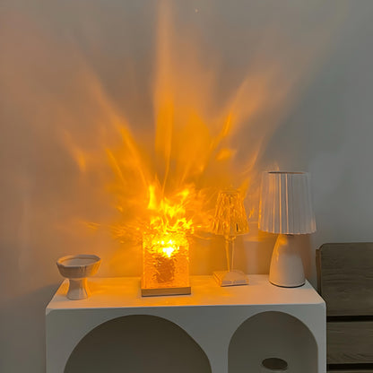 Home Aurora Projector with 16 Colors and Remote Control - Soothing Light Display
