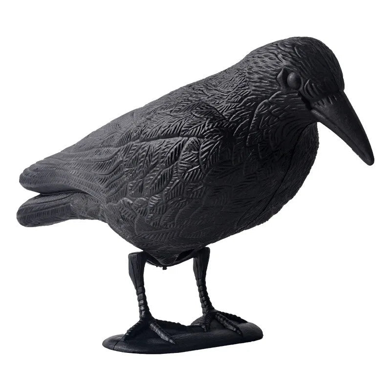 35 cm Plastic Crow Decoy | Garden and Balcony Decoration