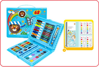 Blue + Fun coloring book
