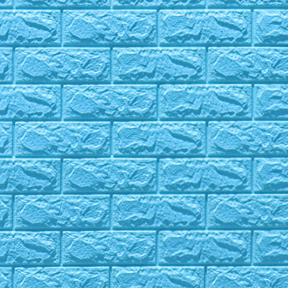 3D Foam Wall Panel in Faux Brick Design for Living Room – Waterproof Peel and Stick