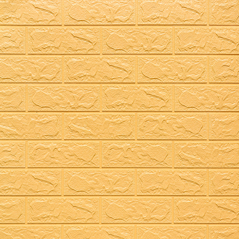 3D Foam Wall Panel in Faux Brick Design for Living Room – Waterproof Peel and Stick