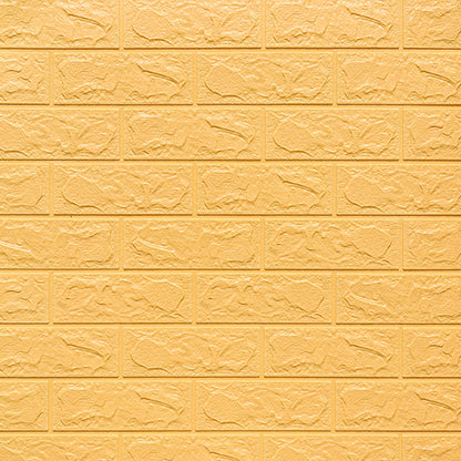 3D Foam Wall Panel in Faux Brick Design for Living Room – Waterproof Peel and Stick