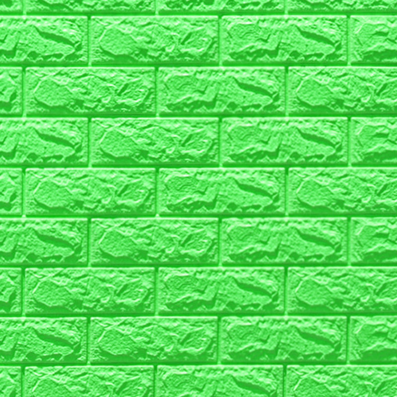 3D Foam Wall Panel in Faux Brick Design for Living Room – Waterproof Peel and Stick