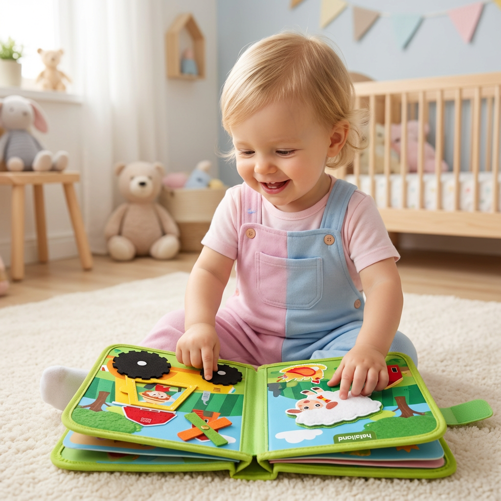 Educational Montessori Storybook about Farm Life