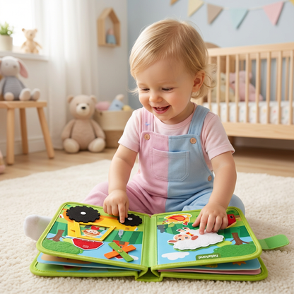 Educational Montessori Storybook about Farm Life