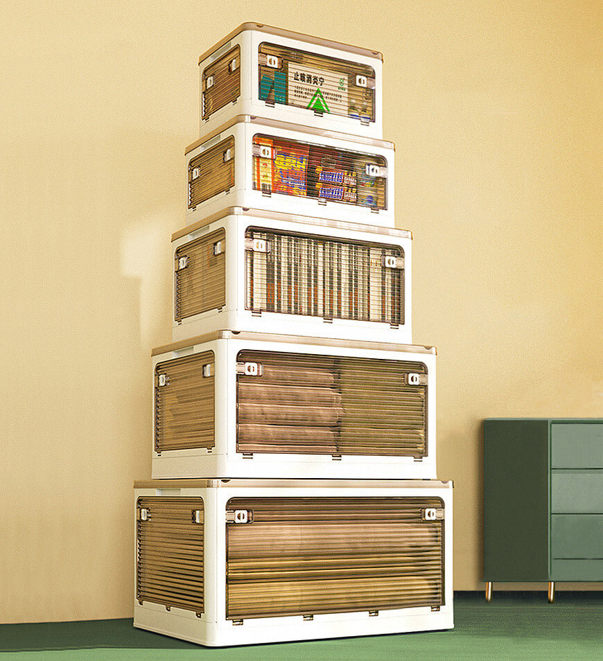 Versatile Collapsible Clear Storage Organizer
