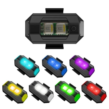 LED Strobe Lights for Airplanes in 7 Colours with USB Charger