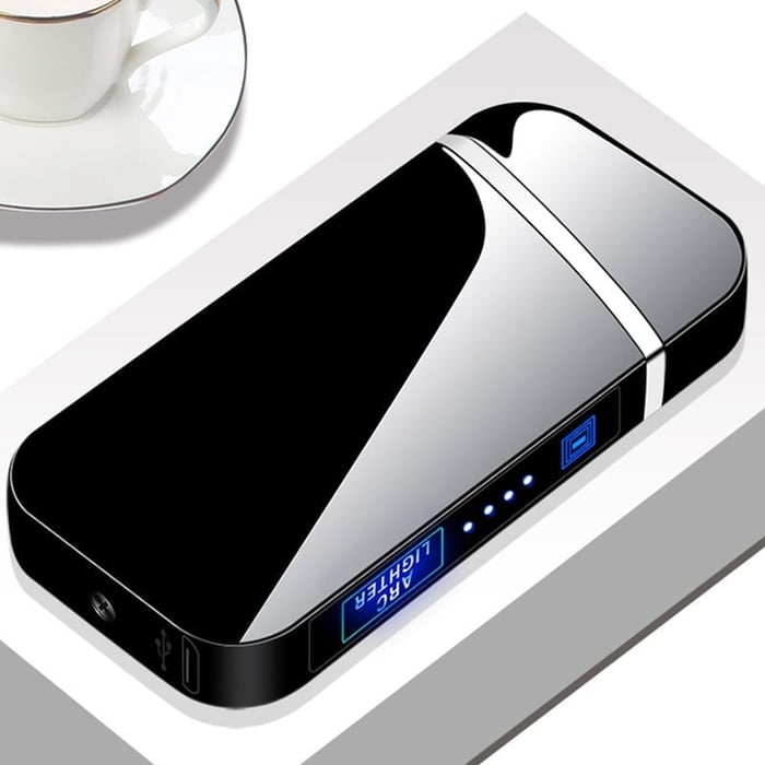 Wind-Resistant Electric Lighter with Touch Activation