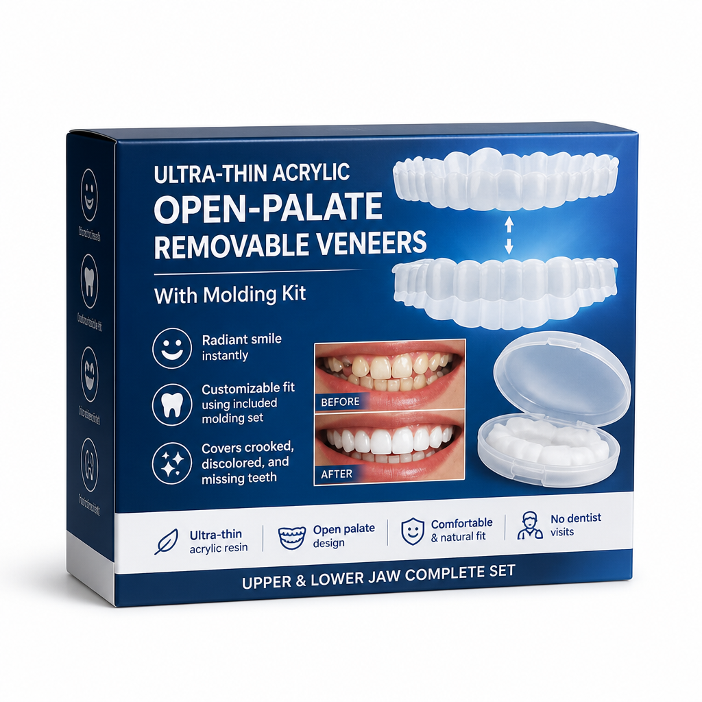 SlimFit Custom Dental Veneers with Molding Kit