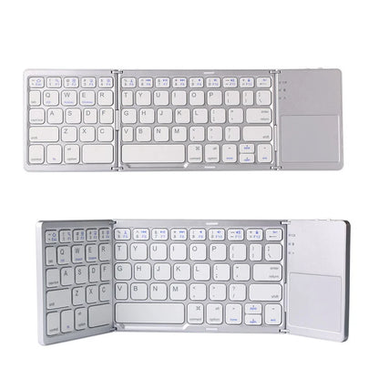 Compact Bluetooth Keyboard with Integrated Touchpad