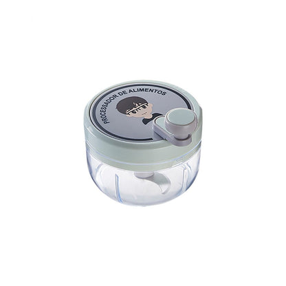 Manual Portable Vegetable and Garlic Chopper for Quick Food Prep