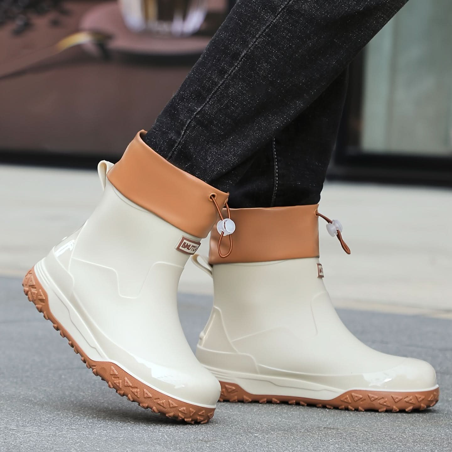Lightweight Short Rain Boots – Waterproof Design