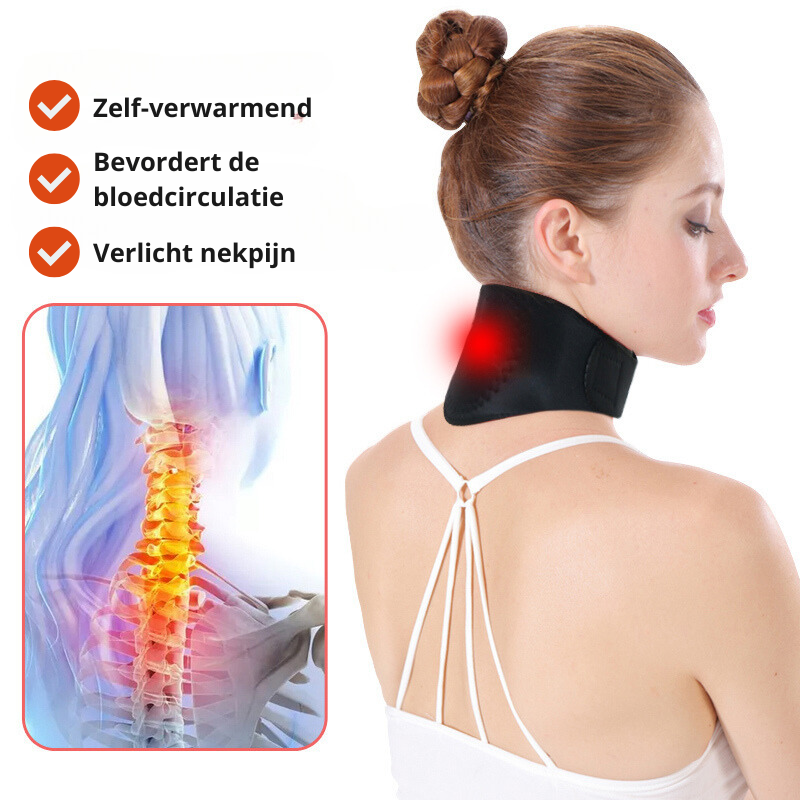 Neckband with Tourmaline & Magnets | Pain Relief & Self-Heating