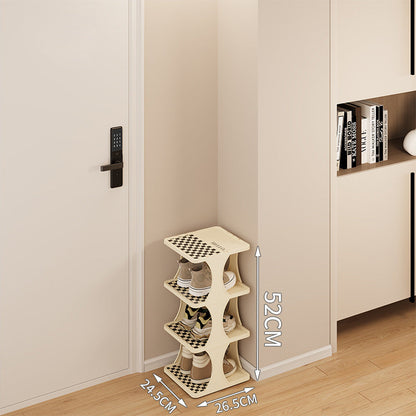 Stackable Vertical Shoe Rack for Instant Clear Floors