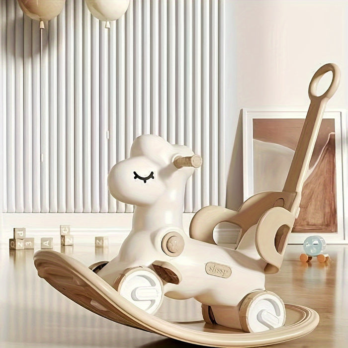 2-in-1 Baby Rocking Horse and Balance Bike - Safe and Fun Toy