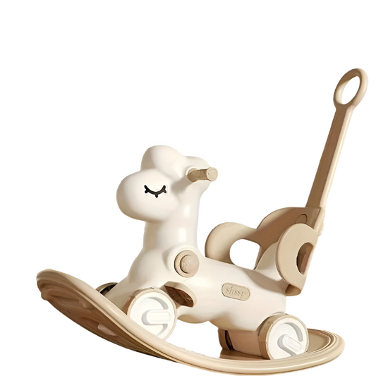 2-in-1 Baby Rocking Horse and Balance Bike - Safe and Fun Toy