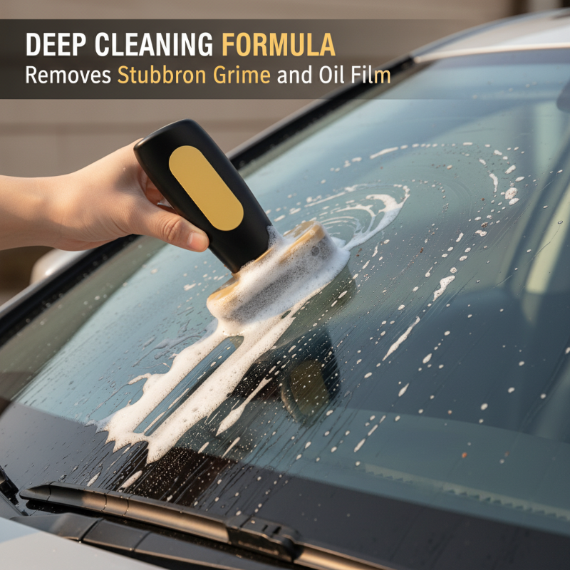 Instant Restoration of Crystal Clear, Water-Repellent Windshields